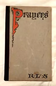 1904 - Gebete geschrieben in Vailima von Robert Louis Stevenson - seltenes Antiquariat - Bild 1 von 6