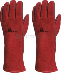 1 PAIO DELTAPLUS CA615K GUANTI RESISTENTI CALORE X FORNO BARBECUE STUFA CAMINO - Picture 1 of 1