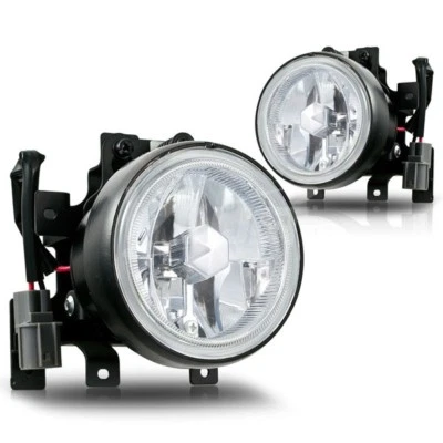 Pair right left fog lights & wiring kits for 2003 2004 2005 2006 honda element  - Image 1 of 2