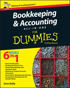Bookkeeping & Accounting All–in–One For Dummies, UK Edition Kelly Paperback - Picture 1 of 1