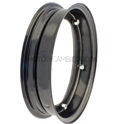 Cerchio Nero 3.00 3.50 x 10 Piaggio Vespa 50 Special 1970 1971 1972 - Immagine 1 di 2