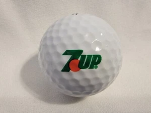 7-Up 7 Up 7UP Logo Green with Red Spot Logo Golf Ball - Picture 1 of 1