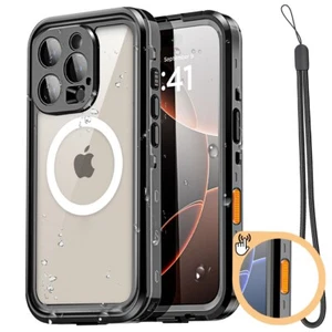 Funda magnética MagSafe impermeable a prueba de golpes para iPhone 16 Pro Max - Imagen 1 de 10