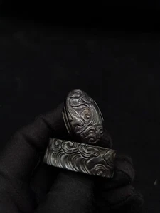 Espada Japonesa Tamaño Grande Patrón Nube Fuchi y Kashira para Katana, Y124 - Imagen 1 de 16