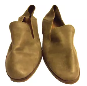 Lucky Brand Cahill Flat Shoes Butter Soft Leather Upper Rubber Sole Sz. 7.5 Gray - Picture 1 of 8