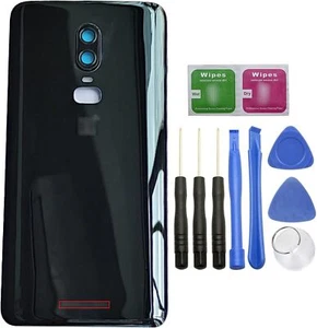 For Oneplus 6 Rear Panel Back Glass Door Cover Replacement for Oneplus 6 A6000 - Picture 1 of 3