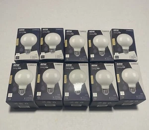10-Pack Candex G25 4W  WARM WHITE 27000K  DIM. E26 Base   KF1G25FD4W   NEW - Picture 1 of 4