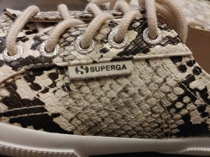 superga animal print trainers
