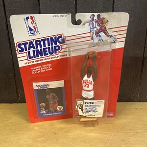 Kenner 1988 alineación inicial del novato Michael Jordan sellado nunca jugado con - Imagen 1 de 8