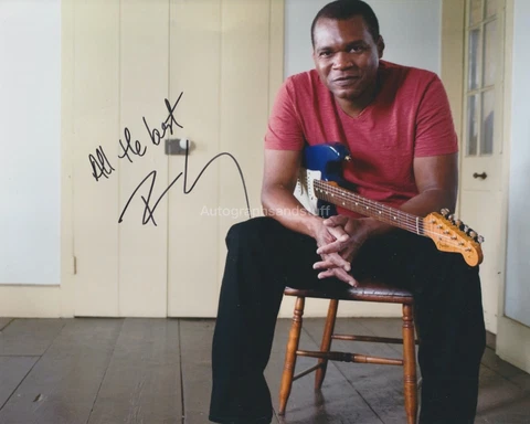 Robert Cray Hand Signed Photo 8x10 Photo Autograph Strong Persuader Midnight Str Cover