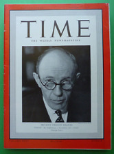 Jan 15, 1940 *TIME* cover *Britain's Viscount Halifax* British Ambassador to US