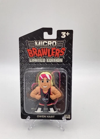 Owen Hart Micro Brawler Limited Edition Of 250. Not Numbered. X/250 Cover