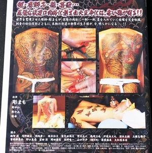 Japanese Tattoo Documentary DVD : Master Horimamo 60mim Japanese Irezumi 2005 - Picture 1 of 5