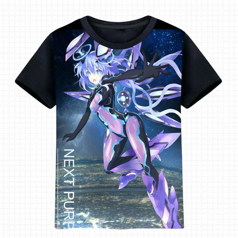 Hyperdimension Neptunia Cosplay Camiseta Manga Corta Unisex TEE S-3XL Nueva Foto 1 de 1