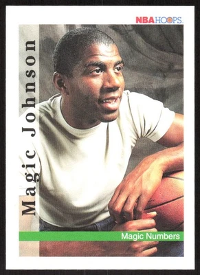 4839H 1992-93 Hoops #331 Magic Johnson - Image 1 of 2