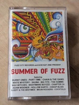 Summer of Fuzz Cassette Tape #1  Various Artists City Records Garage Punk Rock Foto 1 de 4