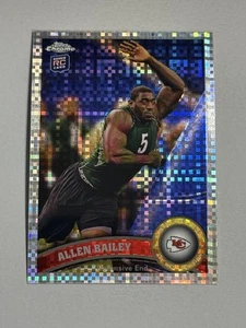 Allen Bailey 2011 Topps Chrome Xfractors Kansas City Chiefs #144  P740 - Picture 1 of 2