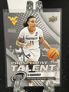 JJ QUINERLY----2025 WORLD OF SPORTS----PROSPECTIVE TALENT----FREE SHIPPING - Picture 1 of 2
