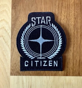 Star Citizen Logo Embroidered Patch Sew-On Roberts Space Industries Rare OOP - Picture 1 of 1