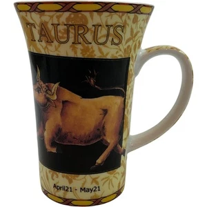 Taurus Astrology Zodiac Large Mug 350ml Tea Coffee Birthday Star Sign April May - Picture 1 of 7