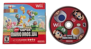 New Super Mario Bros Wii Nintendo Papphülle Spiel Disc getestet 2009 - Bild 1 von 6