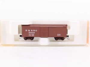 Nn3 Scale Micro-Trains MTL 15105 RGS Rio Grande Southern 30' Boxcar #3410 - Picture 1 of 6