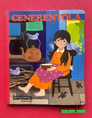 cenerentola cartonato mondadori 1a edizione 1982 libro per ragazzi raro difetto - Immagine 1 di 4