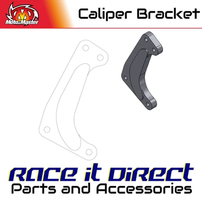 Soporte de pinza de freno para YAMAHA YZ 450 F 2003-2007 delantero SM Racing 320 mm MM Foto 1 de 4