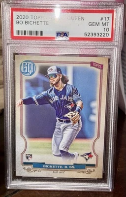 2020 Topps Gypsy Queen - Bo Bichette #17 (RC) PSA 10 - Image 1 of 2