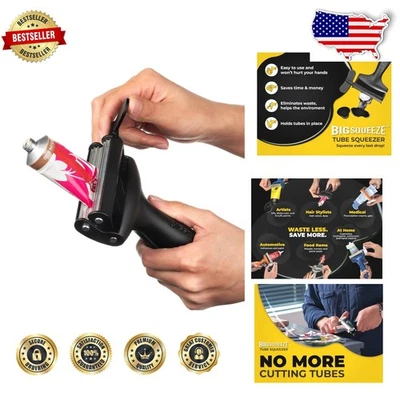 Durable Black Tube Dispenser - Heavy Duty Paint, Cosmetic & Cream Squeezer - Image 1 of 4