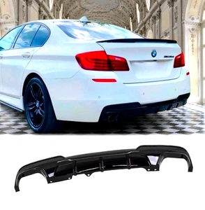 Passend für BMW 5er F10 F11 M Sport, Performance Heckstoßstange Diffusor Schürze Valence - Bild 1 von 12