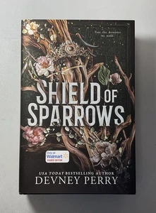 Shield Of Sparrows By Devney Perry-Hardcover - Sprayed Edges- SIGNED - Near Mint - Picture 1 of 9