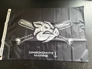 Bandera de Cerdos de Hierro de Lehigh Valley "Jolly Hogger" Bandera Pirata 2'x3' Poliéster ¡Nueva! - Imagen 1 de 1