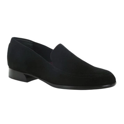 Munro Harrison Black Suede Slip On $199 Loafer Size 9.5 N - Image 1 of 4