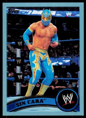 2011 Topps WWE Sin Cara 75 Blue #/2011 SN,RC - Image 1 of 2