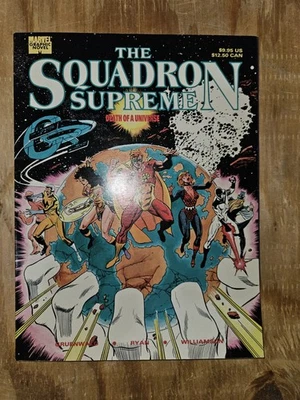 Squadron Supreme: Death of a Universe (Marvel Graphic Novel #19, 1989) Gruenwald - Image 1 of 4