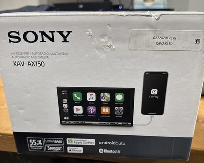 Receptor multimedia digital AV automático Sony XAV-AX150 6,95" Apple CarPlay Android Foto 1 de 4