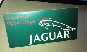 Tarjeta de Navidad JAGUAR de Grand Prix Jag QLD - NUEVO DE LOTE ANTIGUO - Imagen 1 de 3