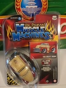 Muscle Machines 1953 Chevy Pickup Hot Rod Series 5 1:64 Diecast NEW NIP Vhtf - Picture 1 of 5