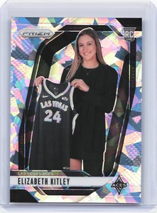 2024 Panini Prizm WNBA Elizabeth Kitley RC Image Variation Cracked Ice Prizm - Picture 1 of 2