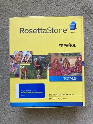 New Rosetta Stone Español Spanish (Latin America) Level 1-5 Set - Image 1 of 3