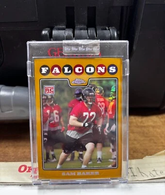2008 Topps Chrome - Gold Refractor #TC223 Sam Baker /199 - Image 1 of 2