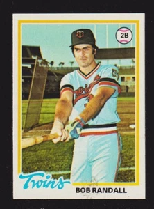 1978 TOPPS #363 Bob Randall MINNESOTA ZWILLINGE NM A - Bild 1 von 2