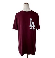 LA Dodgers Tee Men’s Sz Small Round Neck Short Sleeve Sports Majestic Athletic