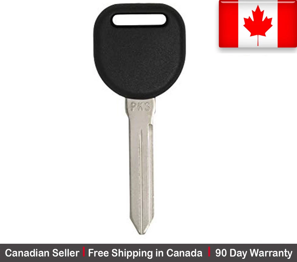 1x New Transponder Ignition Key For Chev Buick Cadillac Pontiac Oldsmobile PK3 - Image 1 of 1