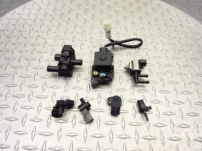 2012 12-16 Kawasaki Ninja 650 EX650R TPS Throttle Air Valve Solenoid Sensors Lot - Image 1 of 4