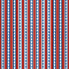 Blank Quilting Life's a Kick Stars and Stripes Blue Cotton Fabric By The Yard