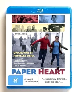Paper Heart (Blu-ray, 2009) Indie mockumentary Movie - Region B Australia - Picture 1 of 5