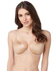 Le Mystere Sheer Illusion Racerback Front Hook Bra Natural 34DDD - Picture 1 of 1