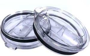 2 Replacement Lids for 30oz Stainless Steel Tumbler Travel Cup - Fits OF Inner d - Picture 1 of 1
